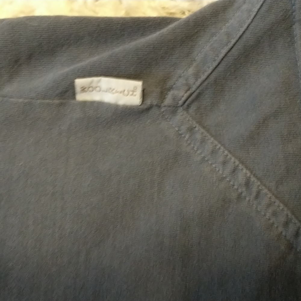 Woolrich women's size SP cotton blueberry Tee - Picture 5 of 11